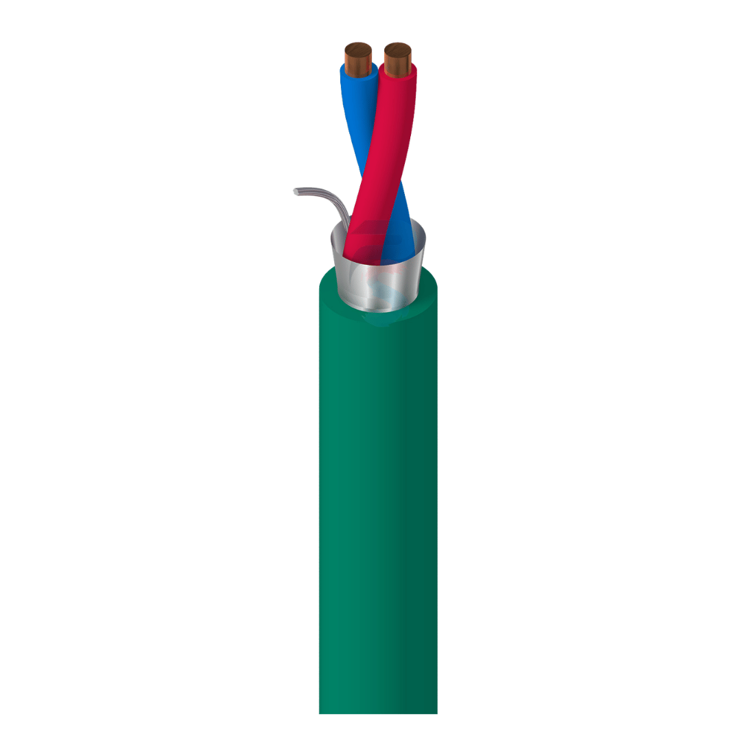 Belden YE00819, 22 AWG 4-Core Shielded Plenum Cable