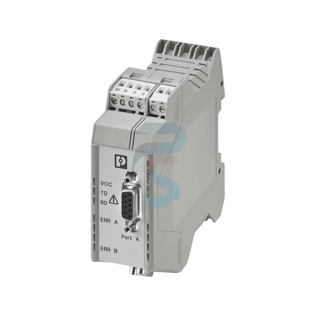 Phoenix Contact 2708863, PSI-REP-PROFIBUS/12MB 12MBPS 24V DC Modular PROFIBUS Reapter