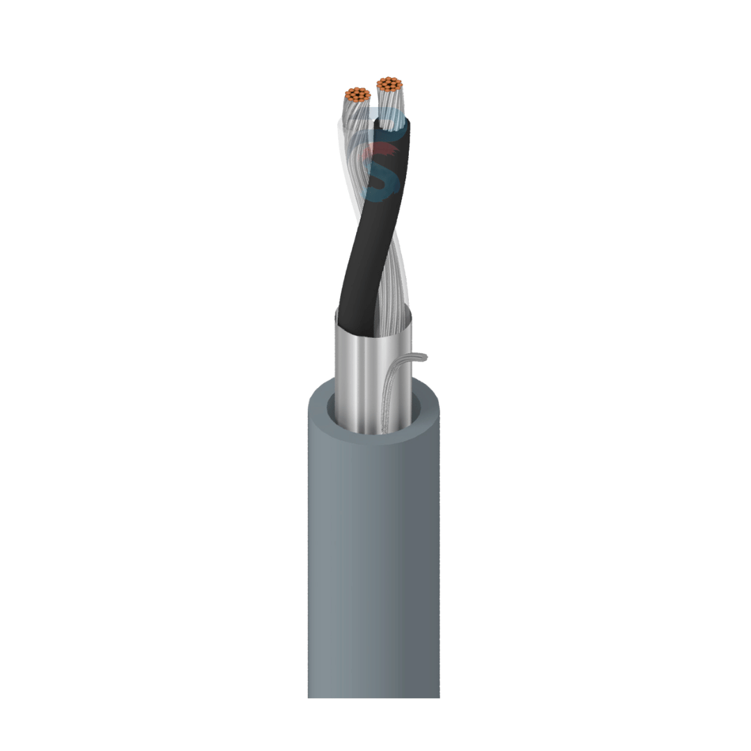 Belden 8760, 18 AWG 1 Pair TC Shielded Audio Cable