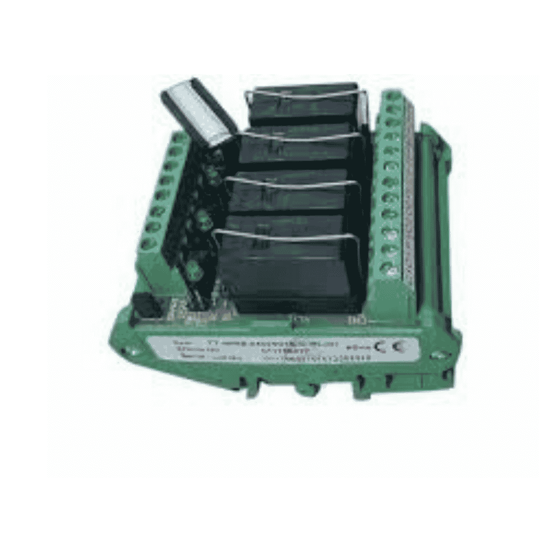 Trinity Touch 11715091, 4 CH 1 COB 24 VDC  Relay Board With Omron G2RL Relay